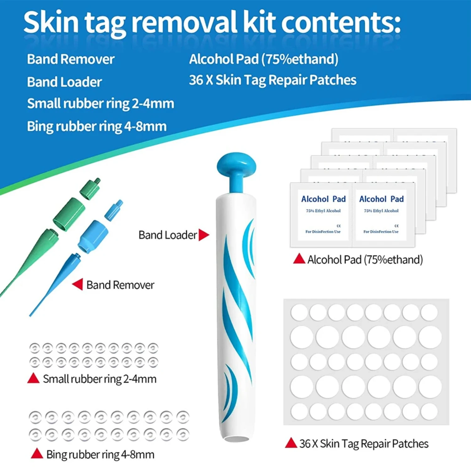 Effortless Ultimate Skin Tag Remover Kit  Advanced Auto Micro Device for Effective Mole and Wart Removal, Smooth and Clear Resul