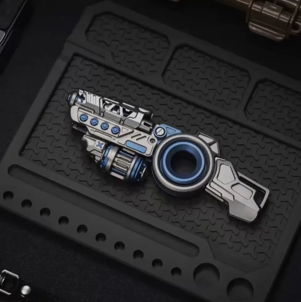 

EDC 01EDC Space Knight 3.0pro Titanium Blue fidget slider — антистрессовая игрушка