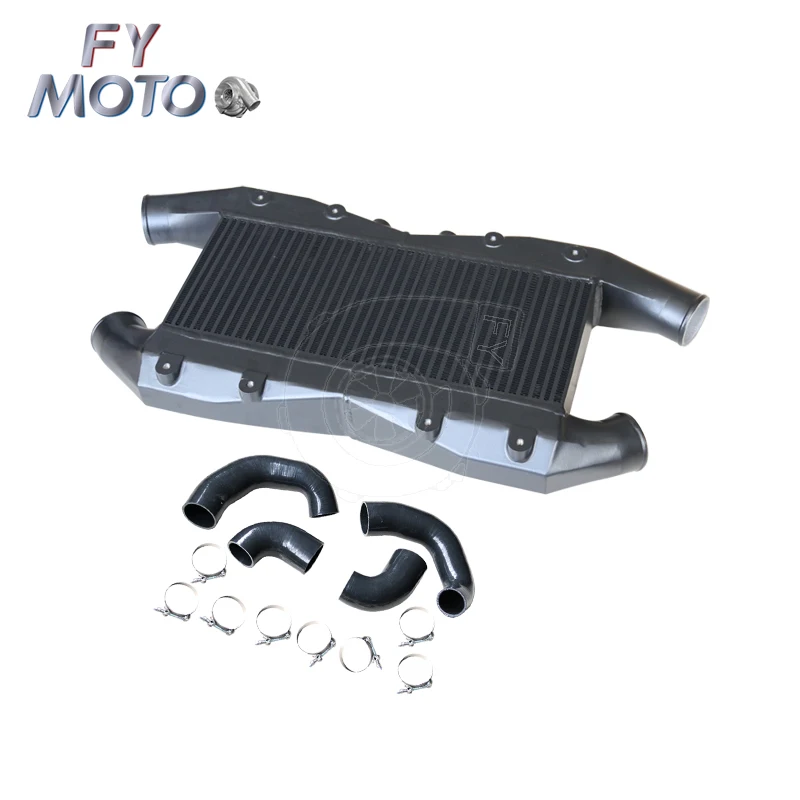 Black Intercooler Kit for ni ssan GTR R35 2009+ with Hose Kits
