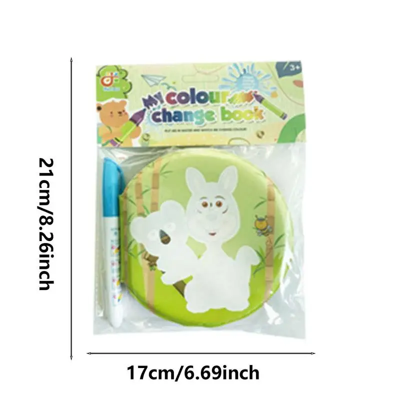 Badespielzeug für Kleinkinder, wiederverwendbar, wasserdicht, Badebuch, tragbar, sicher, Badewannenspielzeug für Geburtstag, Neujahr, Weihnachten, Ostern