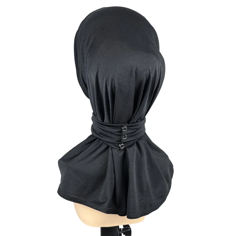 

Рамадан мусульманский трикотаж хиджаб женский платок повязка на голову ислам никаб Амира мгновенный шарф тюрбан банданы Turbante Mujer