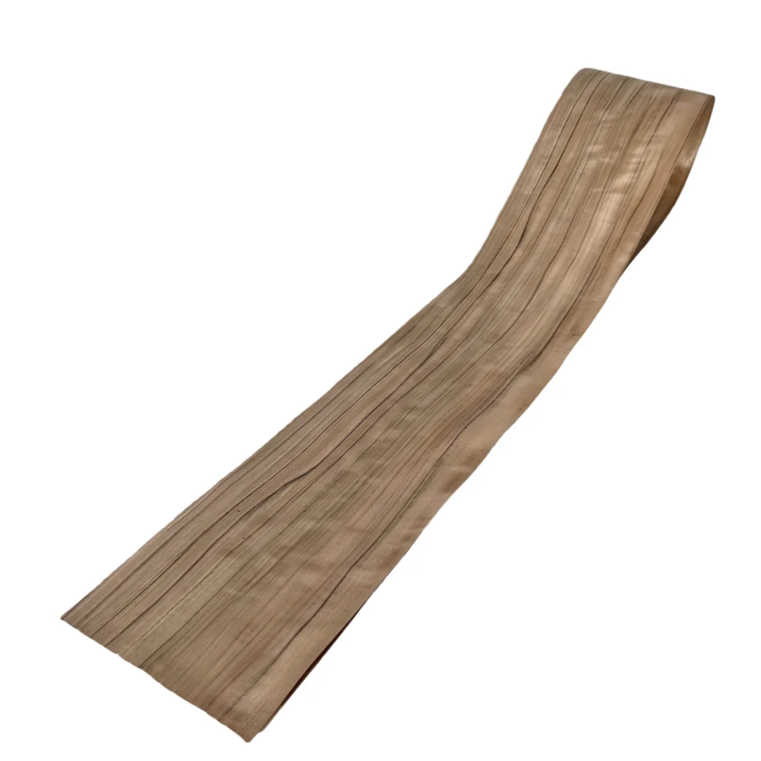 

L:2.5m Width:180mm T:0.5mm Natural African Zebra Wood Veneer Furniture Renovation Wooden Door Decoration Speaker Home Makeovers