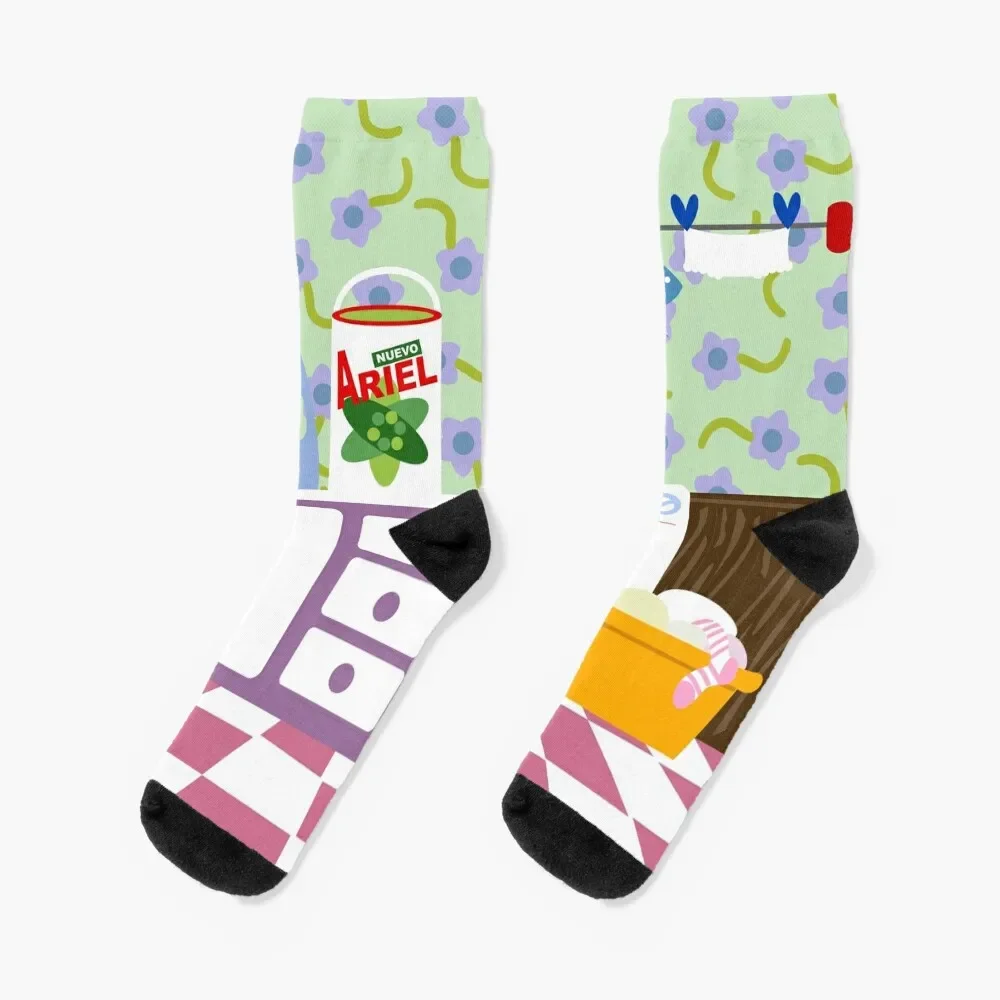 

Laundry Socks gym christmass gift happy Men Socks Luxury Brand Women's