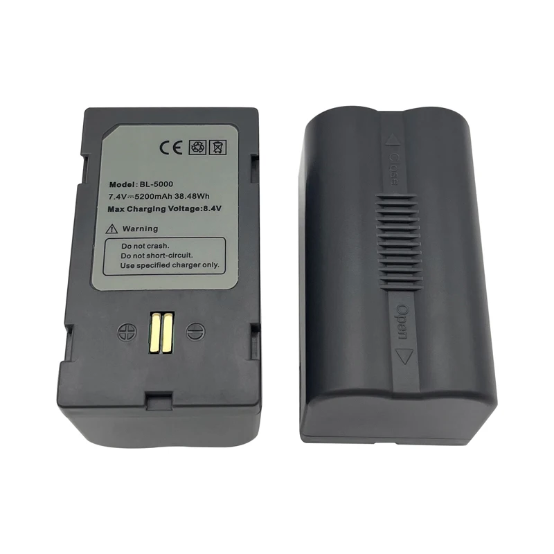 Bateria do instrumento de levantamento para Hi-target, BL-5000, V30, V60, V90, H32, A8, F66, GPS, RTK, GNSS, 7.4V, 5200mAh, 2pcs