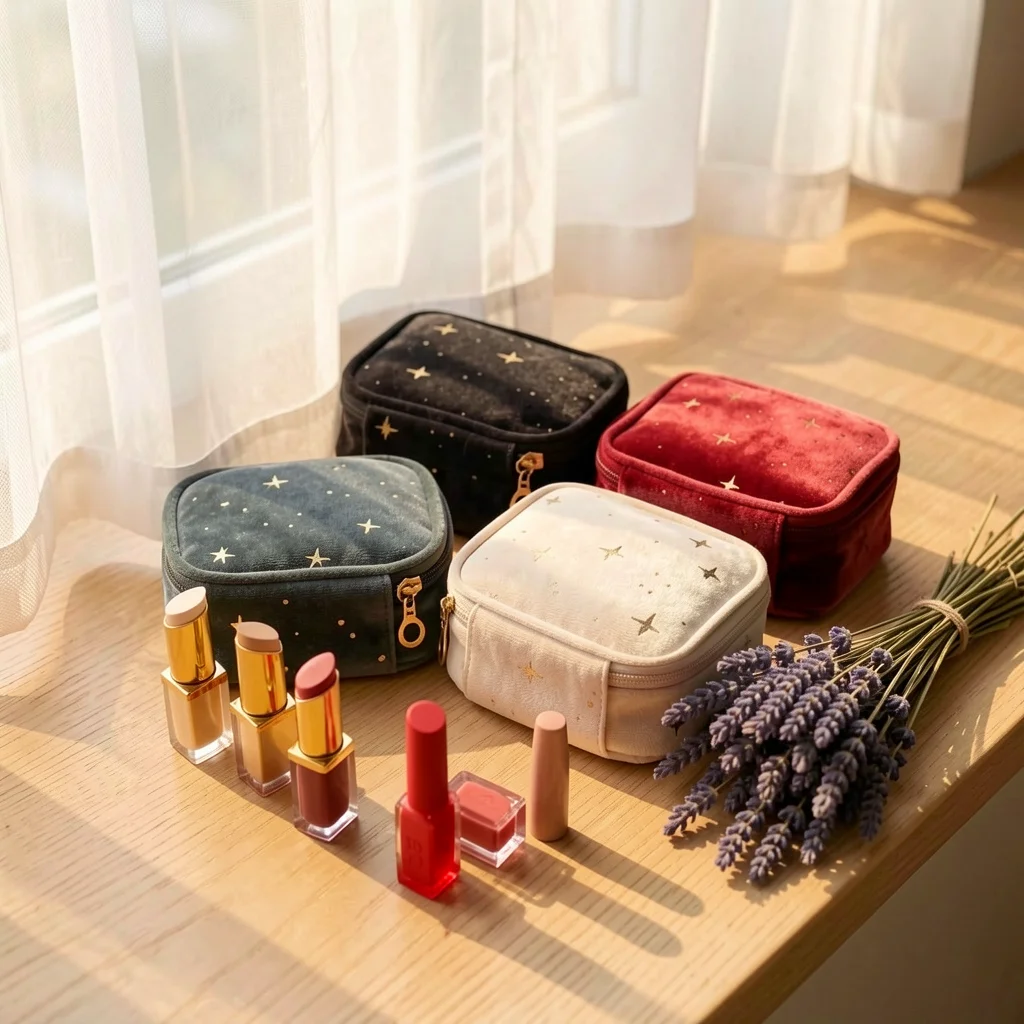 Toiletry Organizer Square Cosmetic Bag Makeup Bag Multifunctional Travel Toiletry Bag For Travel Vanity Luggage