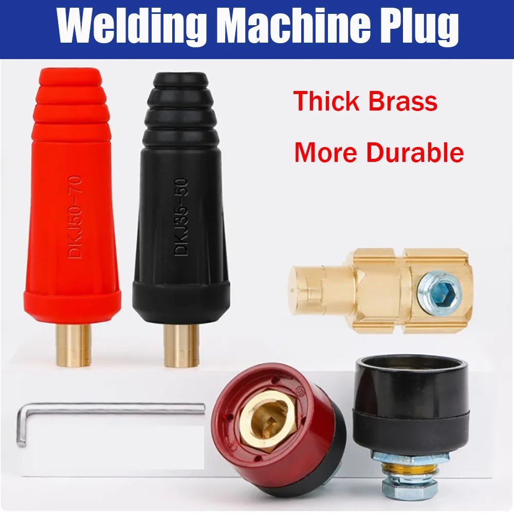 Welding Machine Connector, Welding Handle Wire, Quick Plug Socket, Male And Female Argon Arc Welding Machine Accessories