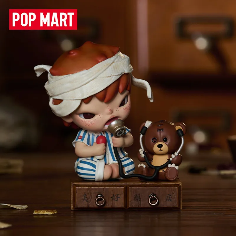 

Genuine Pop Mart Hirono Pharmacy Handheld Hang Card Doll Toys Cute Collectibles Room Decorations Kids Festival Gifts