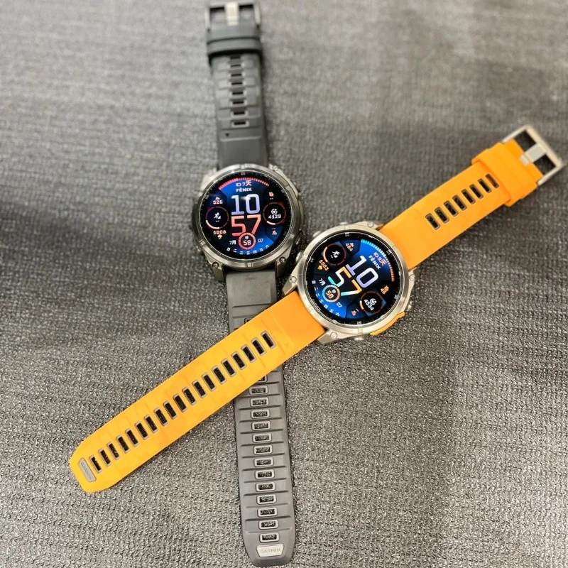 100% Фирменная Новинка Garmin Fenix 8 с сапфировым стеклом, спортивные часы, встроенный светодиодный фонарик, умные часы для пешего туризма, бега, марафона, 10 атм