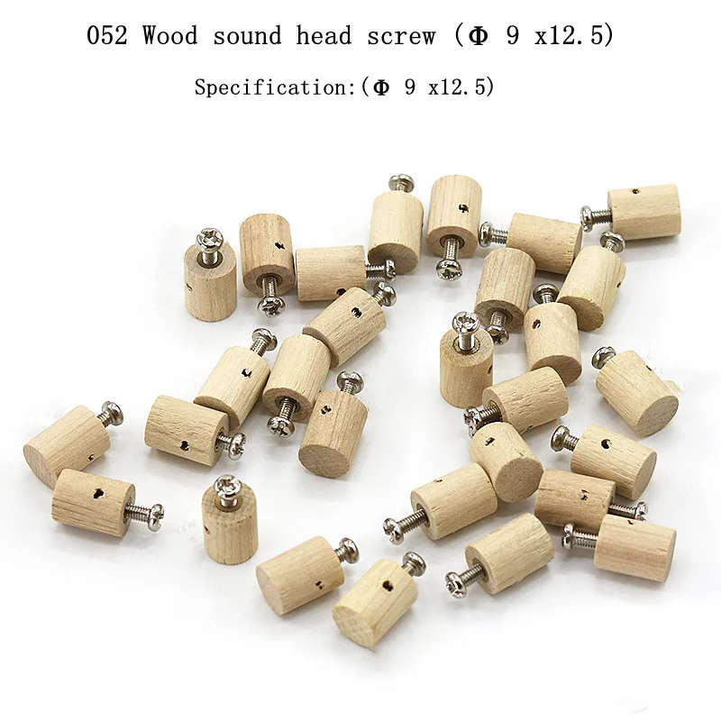 

70PCS Piano Tuning Maintenance Tools 052 Wooden Sound Head Screws (Φ 9 x12.5)