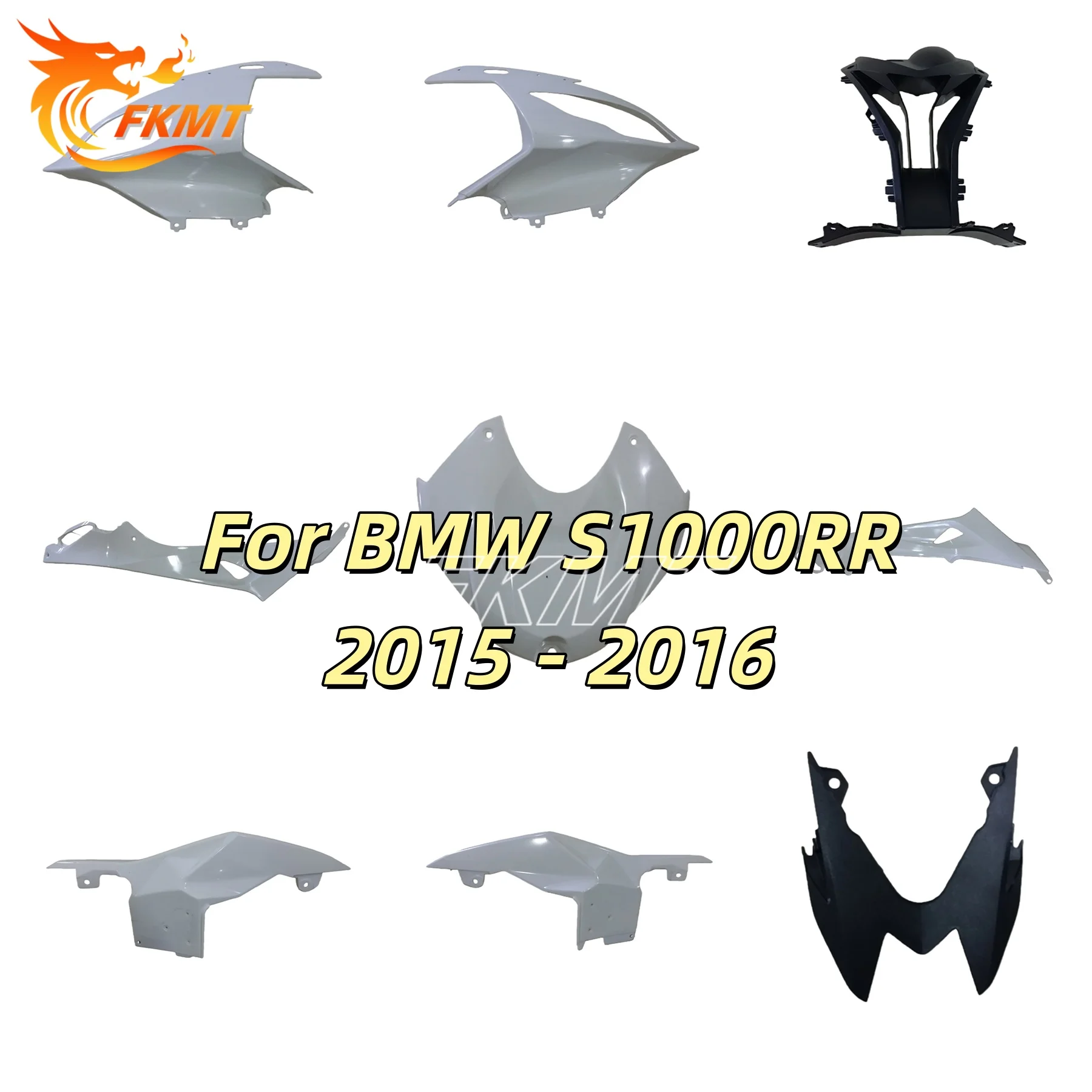 

Комплект обтекателей для мотоцикла BMW S1000RR 2015-2016 годов, неокрашенный, с возможностью индивидуальной настройки, боковые крышки кузова