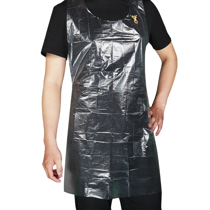 50/100pcs Disposable Plastic Aprons Eco Flat Pack Protection Body Clear Waterproof Gowns Individually Packing