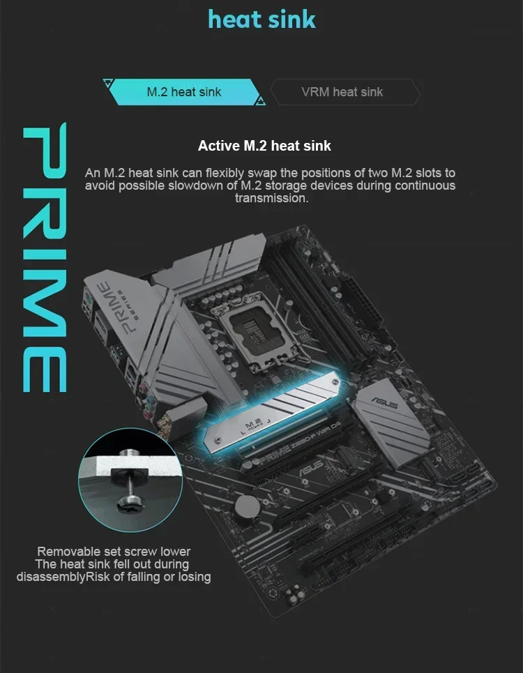 Prime Z 690 P Wifi 4 * Ddr5 Super Computer Gaming Moederborden Atx Ddr5 Ram Cpus Processor Pc Moederbord