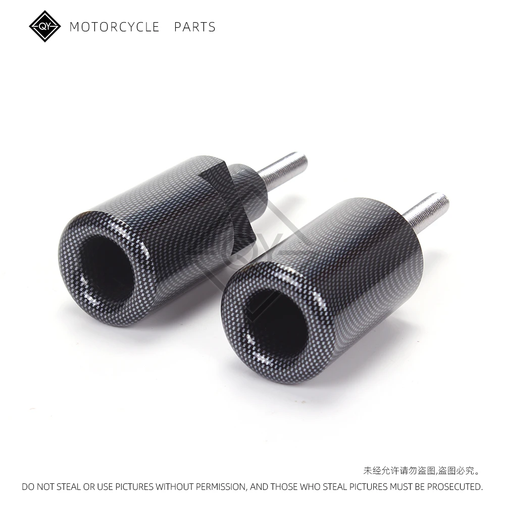 LQYL Motorcycle Black Carbon No Cut Frame Sliders Crash Falling Protection For SUZUKI GSXR600 GSXR750 GSXR 600 750 K4 2004 2005