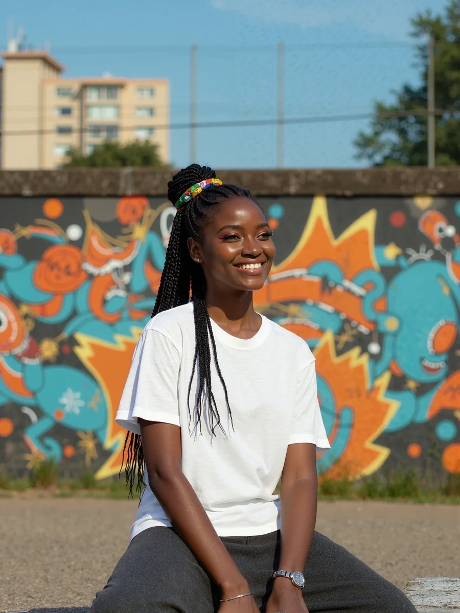 T-shirts d'été à paillettes scintillantes pour fête de plage