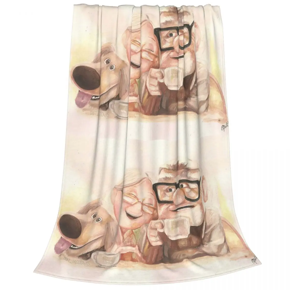 Up Movie - Carl And Ellie Blanket Fleece Super Soft Sofa Throw Blankets For Home Bedroom Outdoor Throws Bedspread Quilt