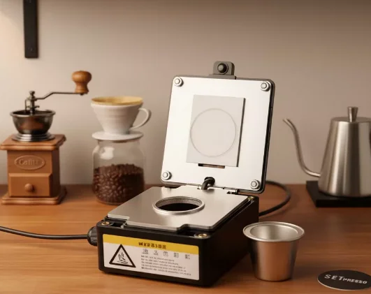 Easy Style Mini Single-Press Sealing Machine for Sample Sealing of Homemade Caffeine Beans