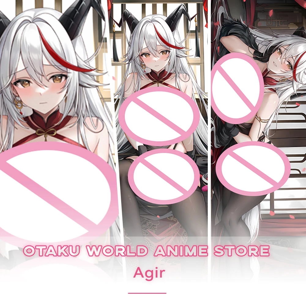 Azur Lane Agir Dakimakura Anime Japanese Otaku Waifu Life Hugging Body Pillow Case Cushion Pillow Cover Bedding Decor