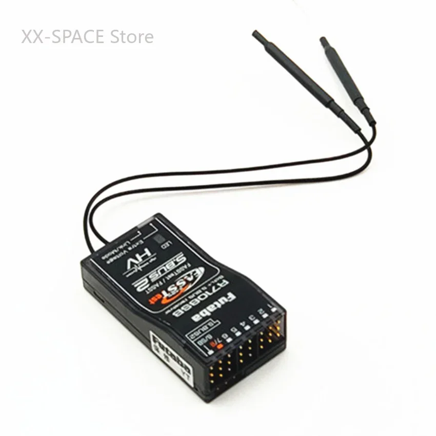 Оригинальный Futaba R7108SB 2,4 ГГц S.Bus2 SBUS FASSTest приемник 14SG/18MZ/18SZ для 16-дюймового передатчика RC FPV гоночного дрона