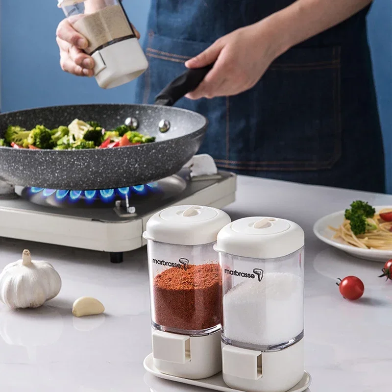 Диспенсер для соли нажимного типа Бутылка для сахара Шейкер для специй Перец Банка Контейнер для приправ нажимного типа Количественный контейнер для специй Диспенсер для соли нажимного типа Бутылка для сахара Шейкер для специй Перец Банка Контейнер для приправ нажимного типа Количественный контейнер для специй