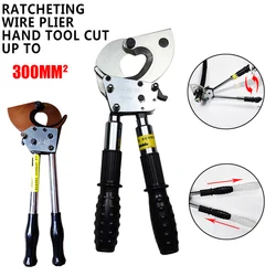 J-40A Ratchet Cable Cutter Ratchet Cable Cutter Ratchet Wire Cutter 40mm Cu/Alu Cable Scissors