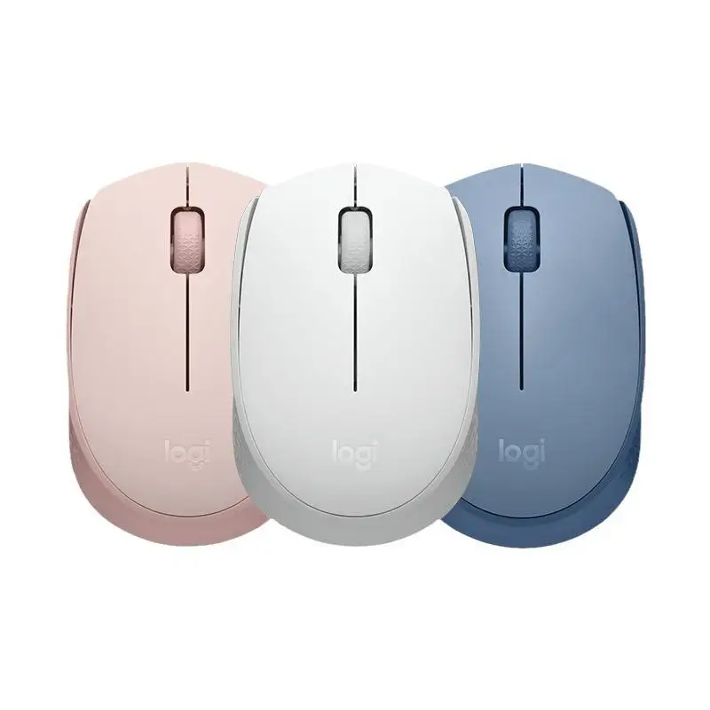 

Logitech M172 Wireless Mouse 2.4G Receiver Plug & Play Compact Portable 1000dpi Optical Resolution for Business Office Use