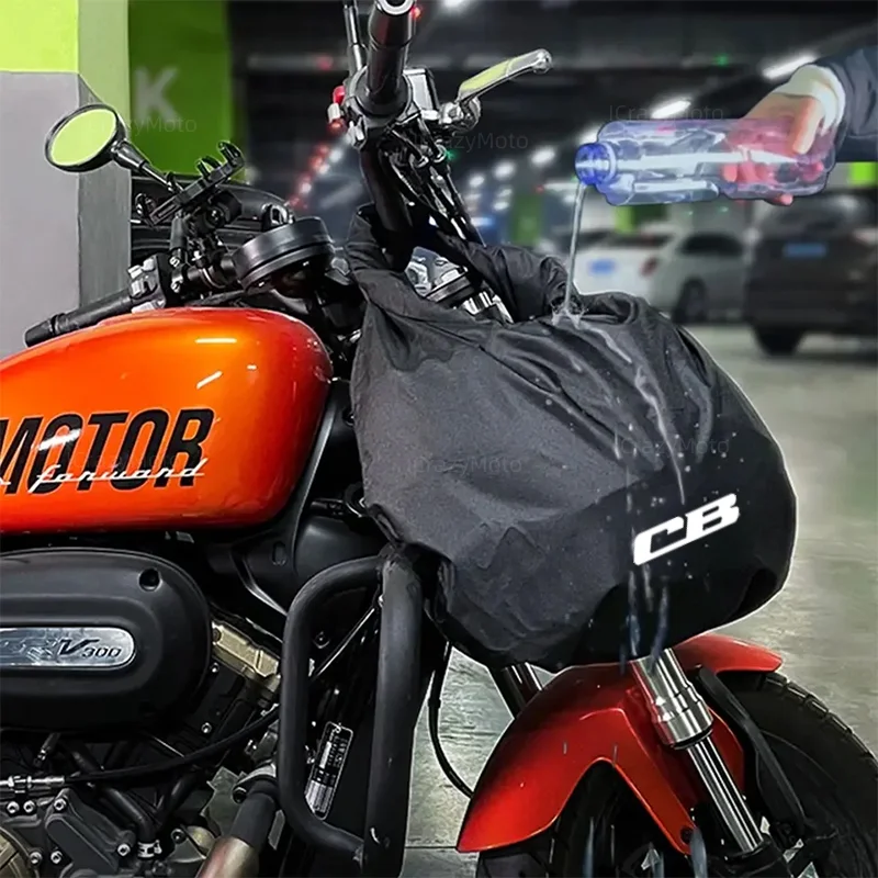 حقيبة محمولة مقاومة للماء للدراجات النارية ، حقيبة خوذة بسعة كبيرة لهوندا CB 600F CB ، CB919 CB 250R CB 190R CB1000R