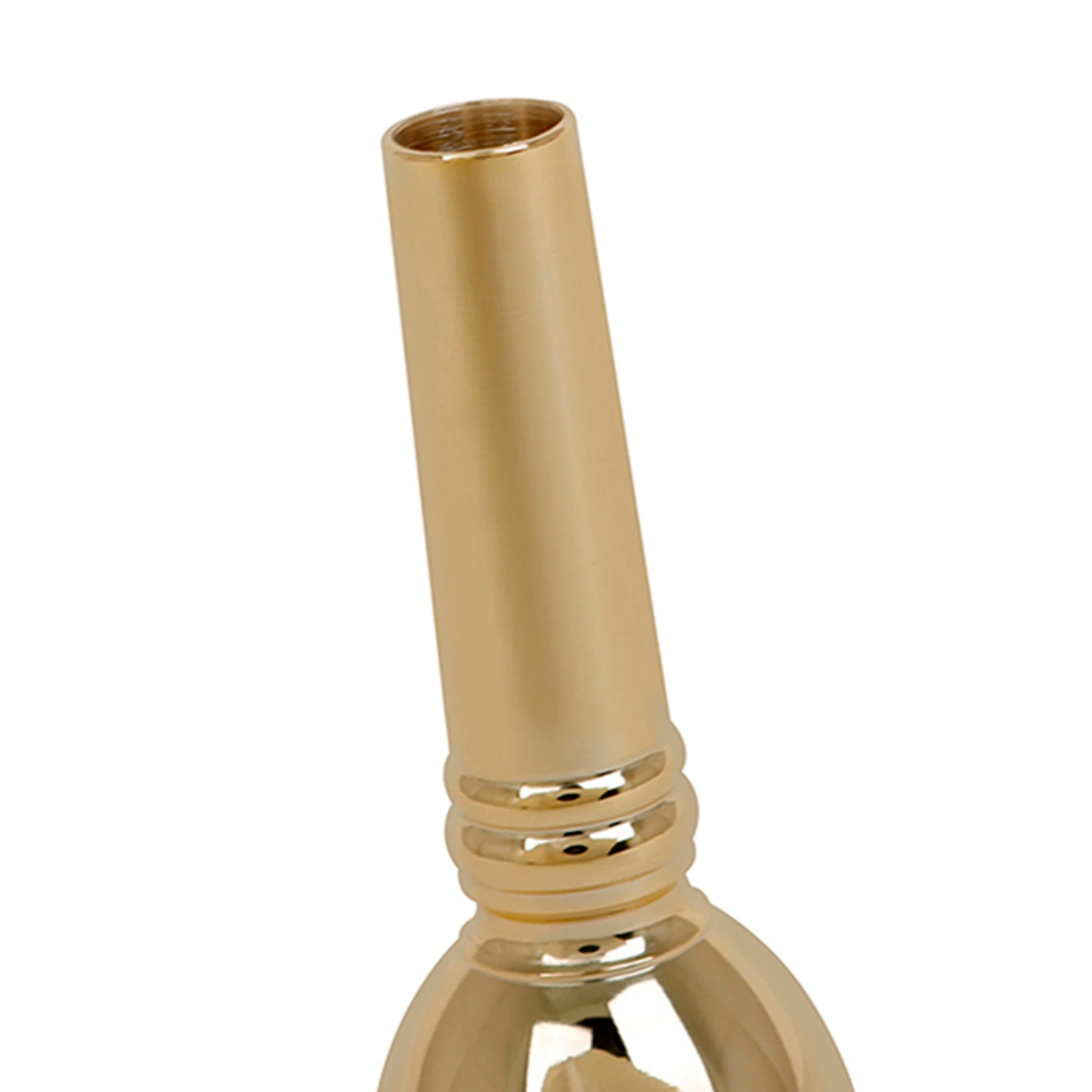 Boquilla de trombón 6 1/2 (6 y mitad) Boquilla AL, para ejercitador de dedo de boquilla de trombón tenor fino Bach