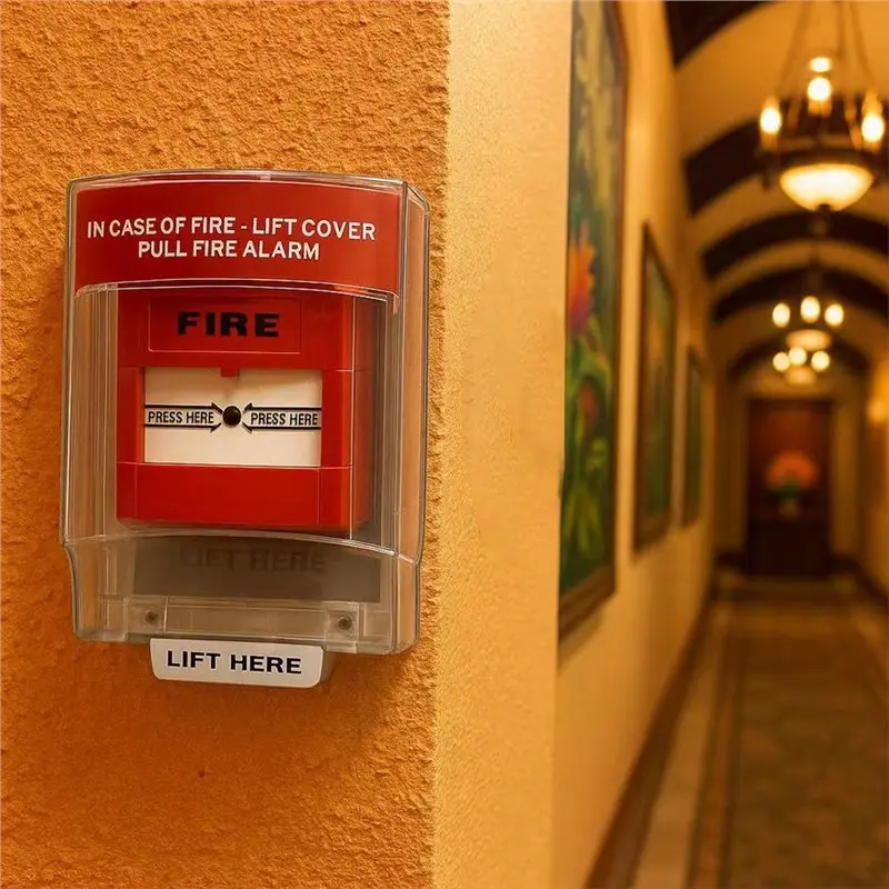 【LEVATE LIFE】حارس واقي لنقاط الاتصال اليدوي، حافظة أمان مثبتة على الحائط مقاومة للماء IP67، غطاء إنذار الحريق، شركة Pull Station Co #2