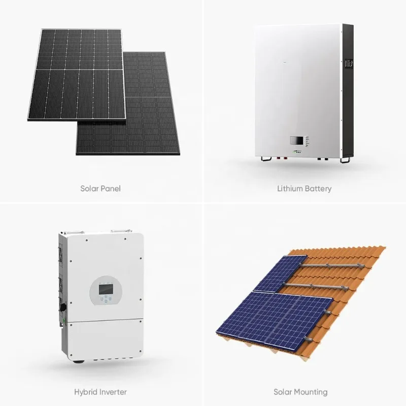 10kwh Battery Single Phase 'Mppt Complete Set for Home System With Ce Etl Rohs Certifications 6-10kw Off-grid System Solar Home