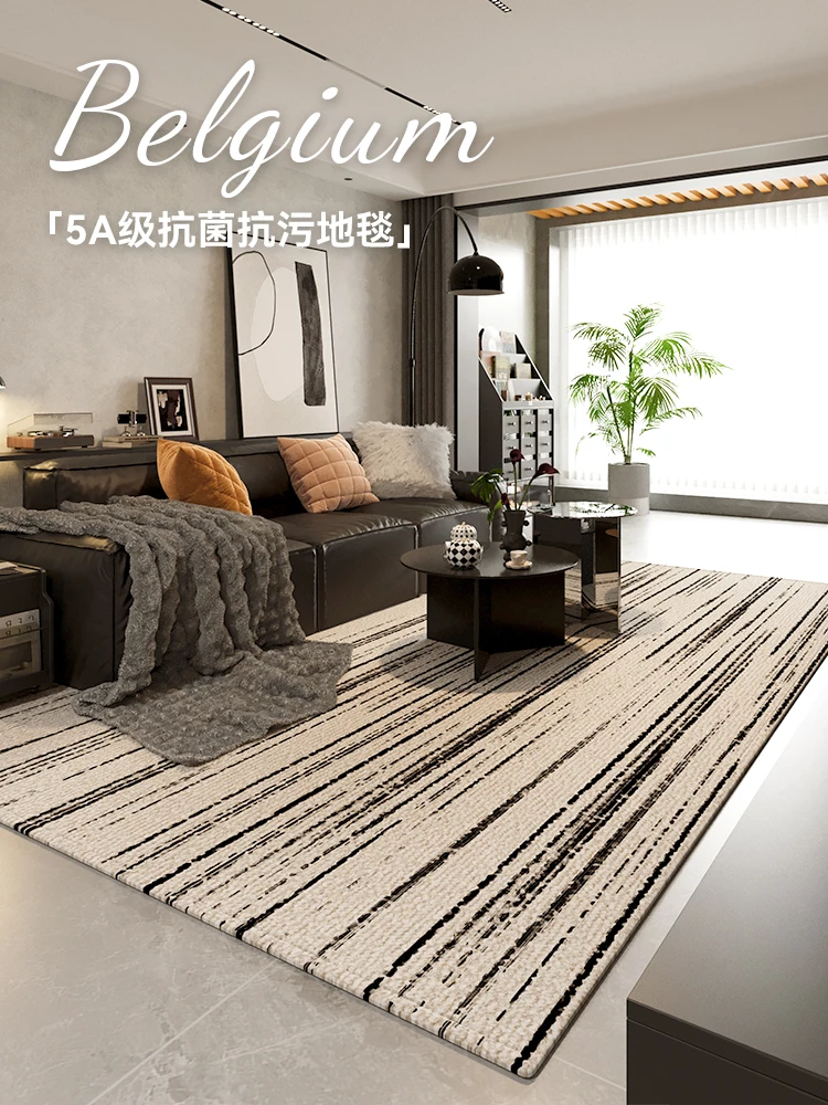 

Retro light luxury French antique carpet living room 2025 new sofa coffee table floor mat advanced