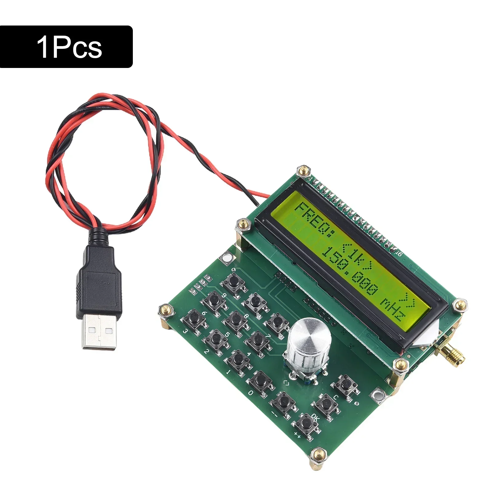 Placa do gerador da frequência do sinal do RF, peças do sinal, exposição conduzida, 35-4000MHZ, ADF4351, 1PC