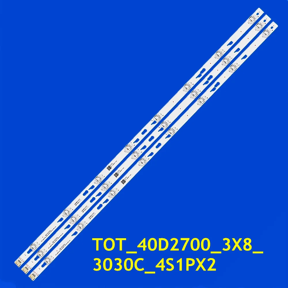 LED Strip for 40S560 40FS3003 40FA3203 40FS3750 40FA5403 40FA5404 40FA5405 40F3800A 40FA3204 TOT_40D2700_3X8_ 3030C_4S1PX2