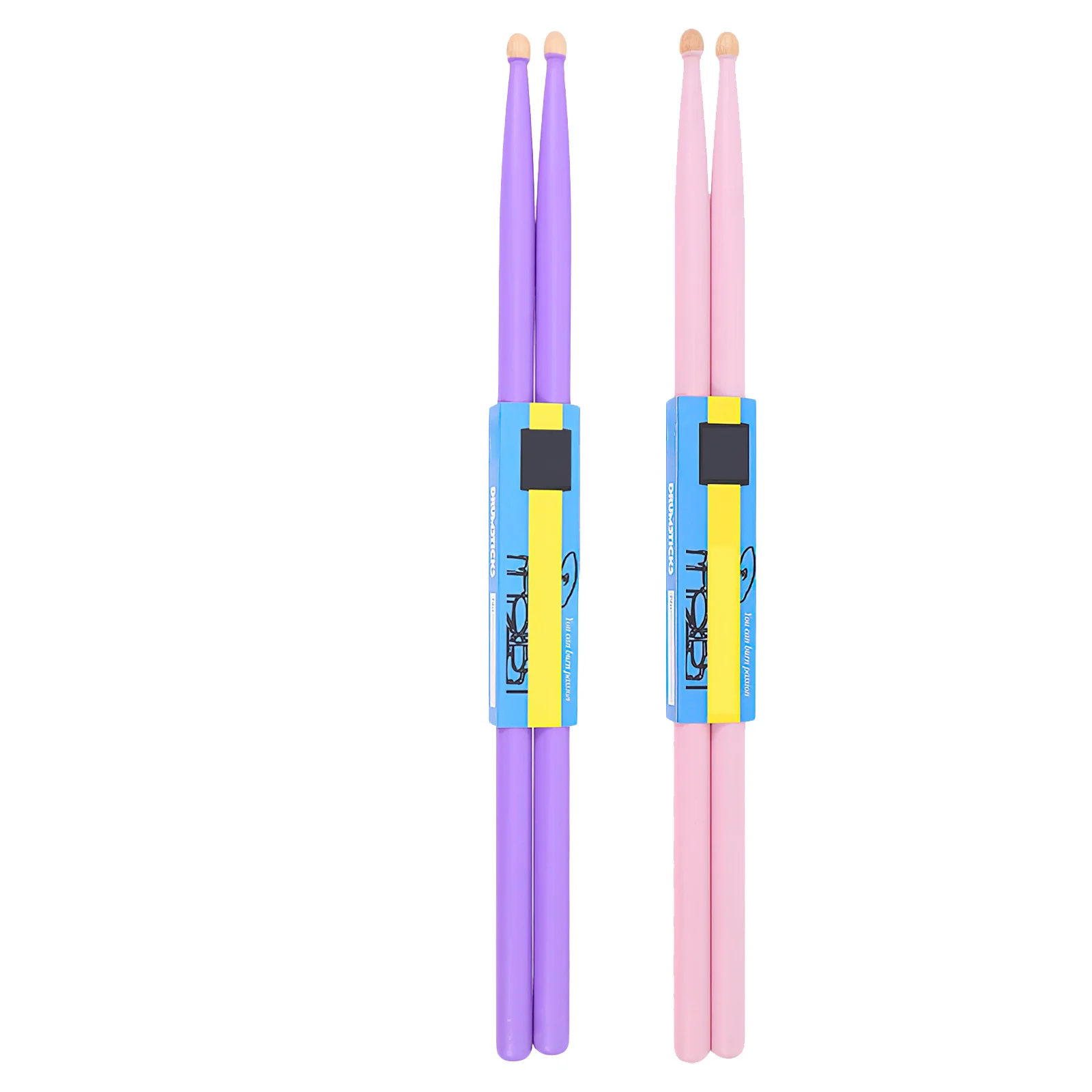 

4pcs Drum Sticks Lightweight Non-Slip For Percussion Instrument Wood Drumsticks Beginners Wood Drumsticks Accessories