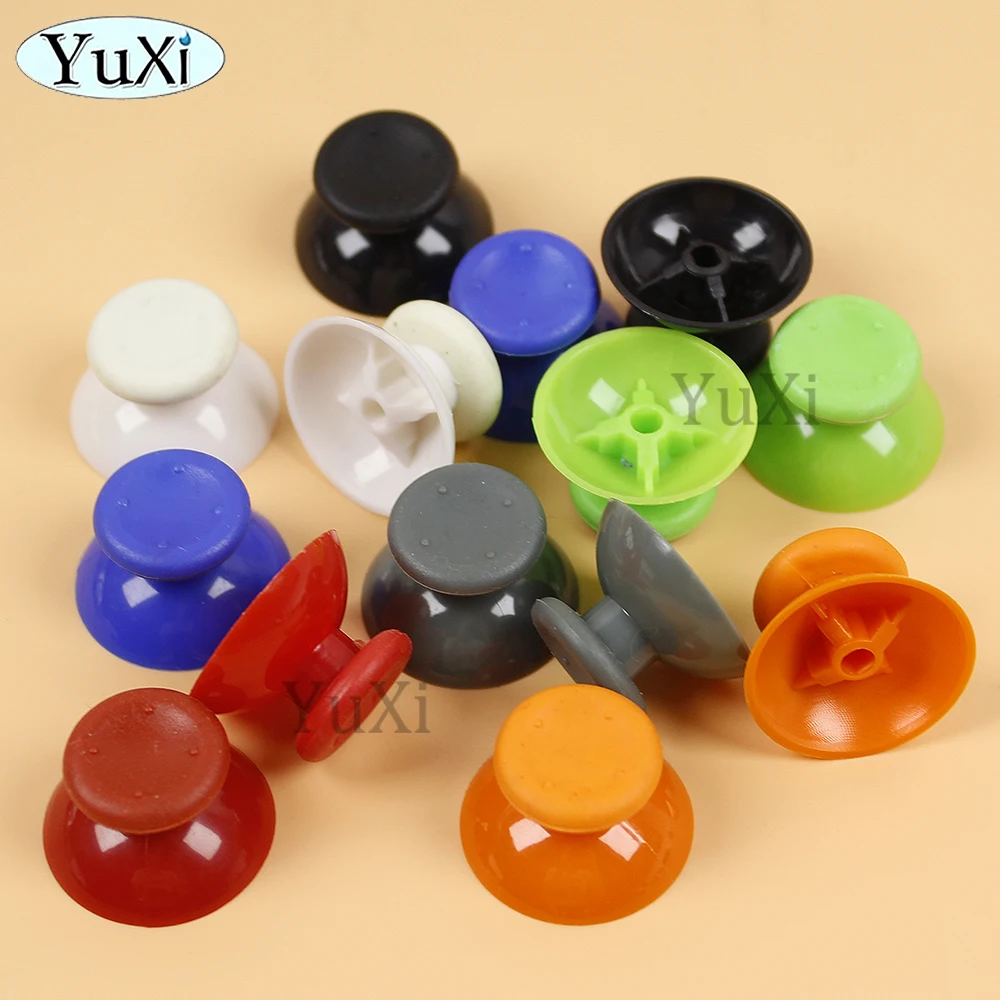 2Pcs 3D Analog Joystick Cover Cap For Xbox 360 Wired Wireless Gamepad Controller ThumbStick Grip Button Cap Replacement Parts