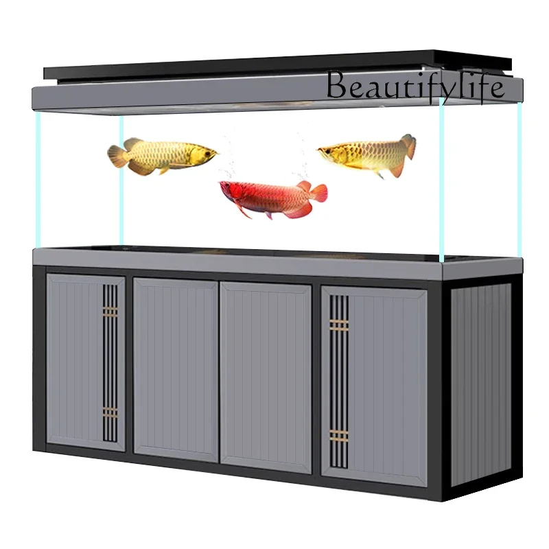 X36 2025 New Arowana Tank Aquarium Bottom Filter Living Room Large Floor Household