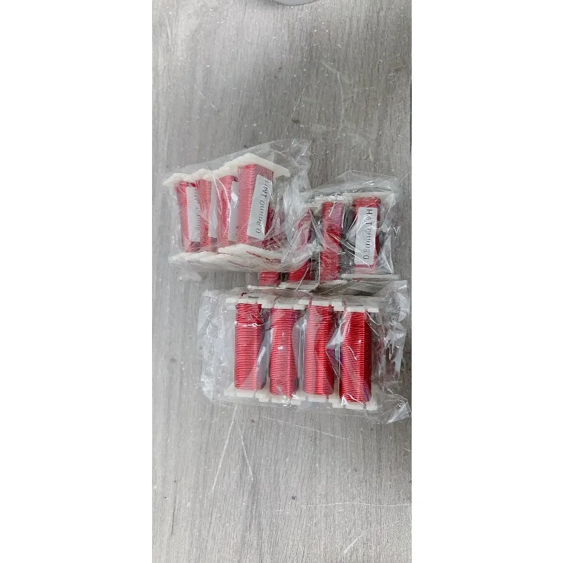 0.8mm Iron Core Audio Inductor Oxygen Free Copper Crossover Coil 0.1mH-100mH HiFi DIY
