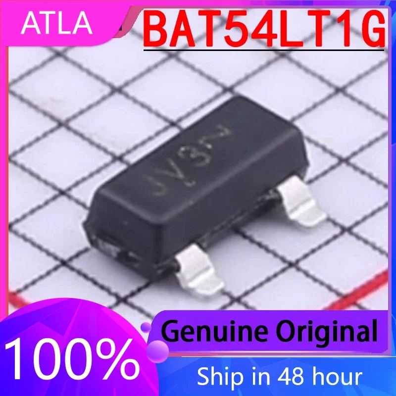 

100PCS New Original BAT54LT1G Packaged SOT-23 Schottky Diode