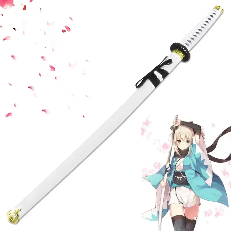 [Funny] 100cm Cosplay Anime Hakuouki Okita Souji / Hajime Saito / Hijikata Toshizo weapon wooden Sword Costume party Anime show