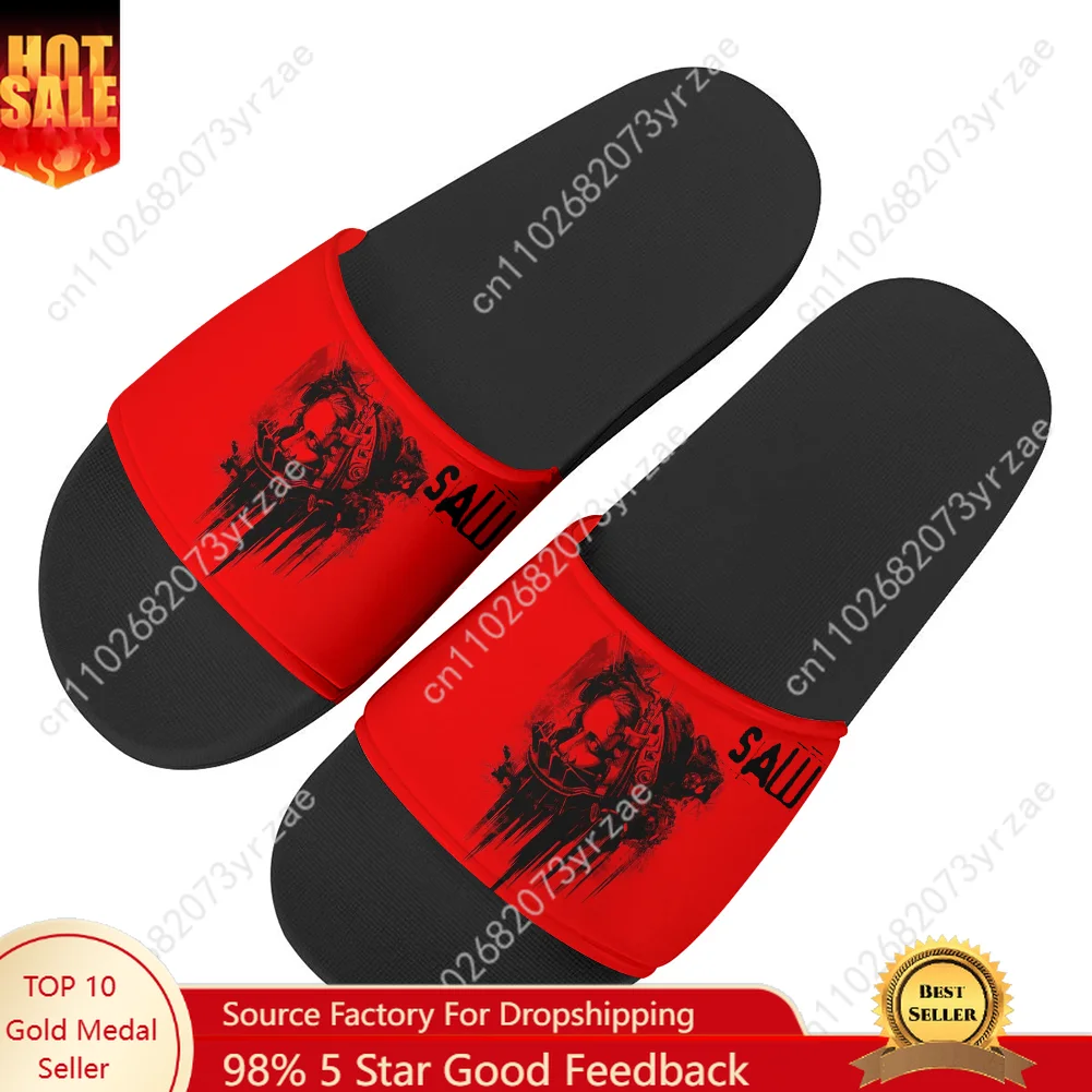 

Saw Flip Flops Home Slippers Mens Womens Teenager Family Slippers Bathroom Beach Swimming Pool Casual Sandals Custom Water Shoes