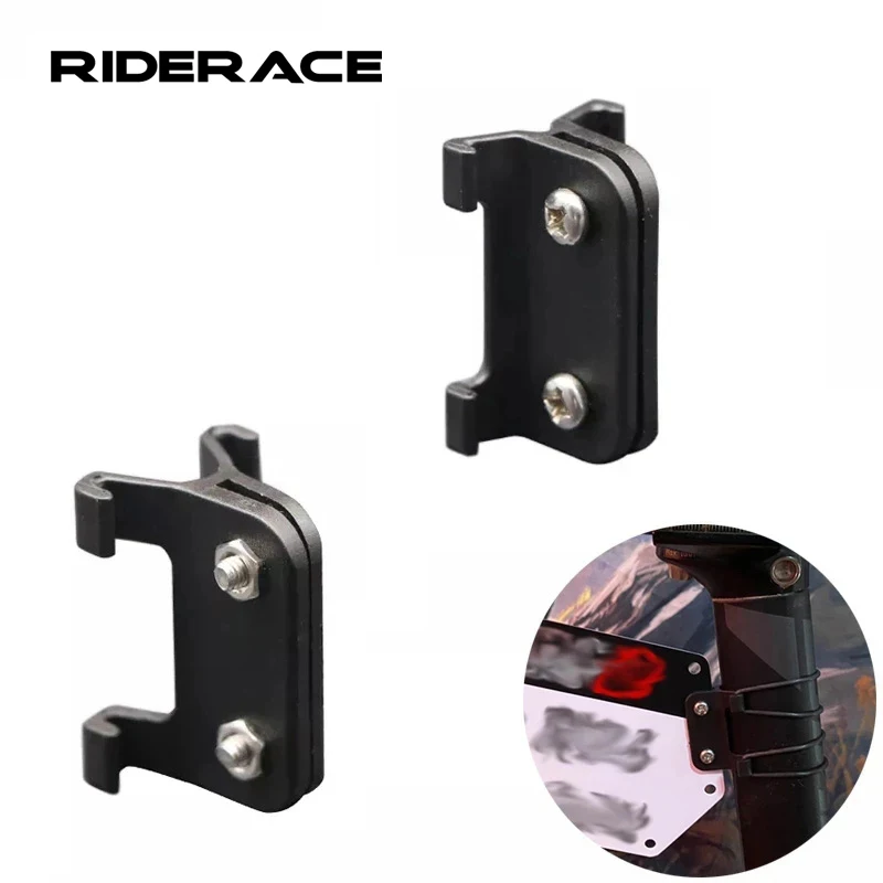 MTB Bike Triathlon Racing Number Plate Mount Holder For Road Bicycle Cycling Rear License Number Seatpost Racing Cards Bracket