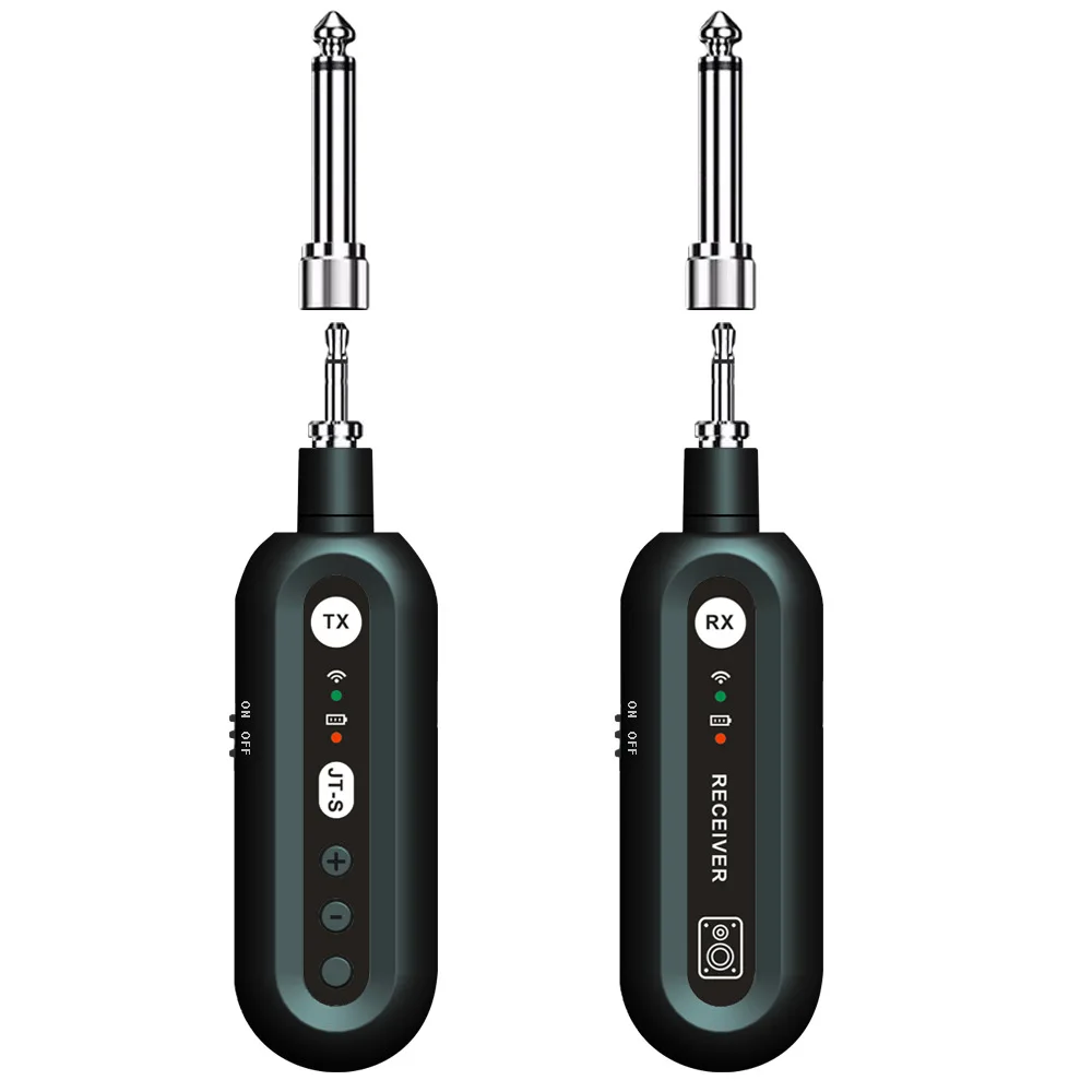 Dieci articles TLF Xtuga JT-3 professionnel 2.4G Microphone dynamique micros de guitare léger électrique o émetteur-récepteur sans fil C