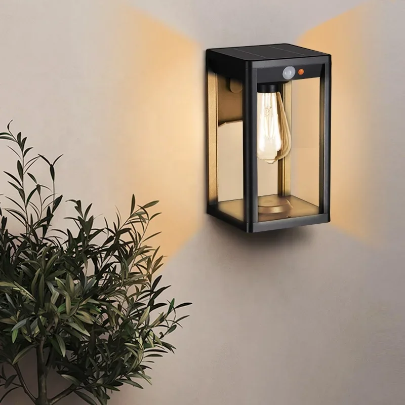 Dusk Dawn Light Emitting Diode Bulb Sensor Waterproof Security Decorative Wall Light Balcony Terrace Decorative Light