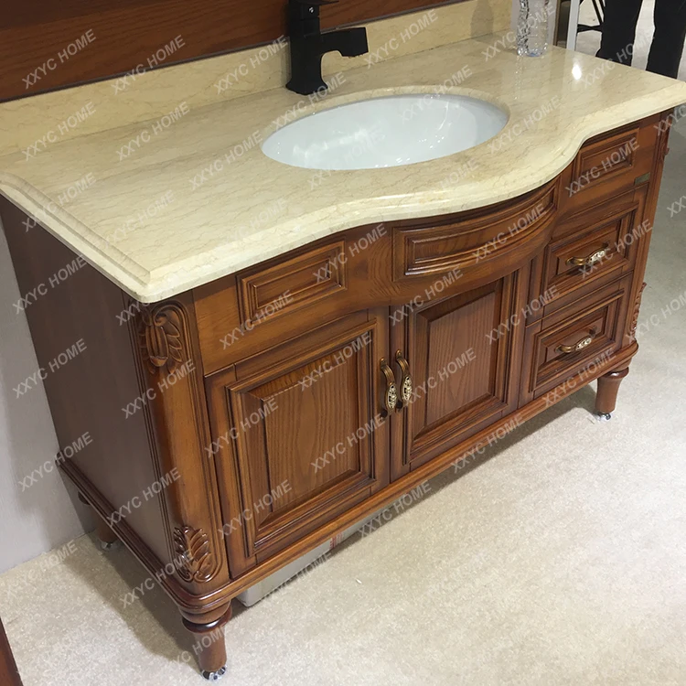 Bathroom Cabinet Red Oak Floor Antique Bathroom Cabinet Bathroom Solid Wood Washstand Hand Washing Bathroom Cabinet