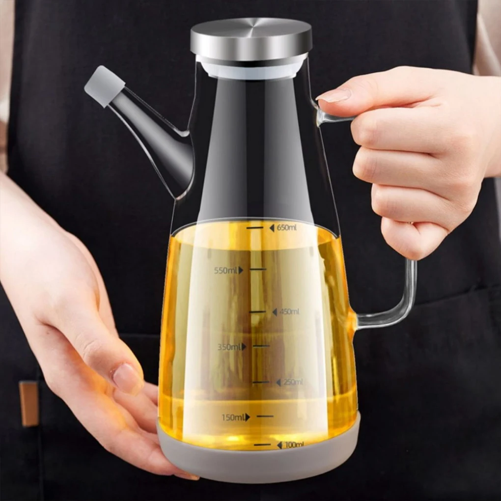 Жаростойкая бутылка-дозатор без капель для большого дозатора и большого размера.