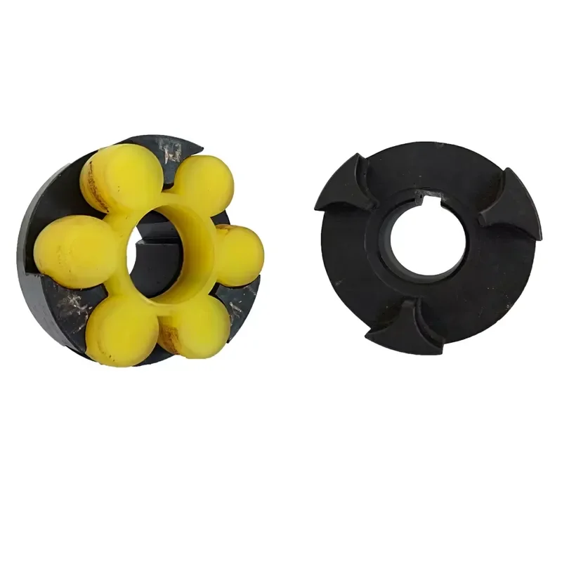 Flexible Steel Rubber Elastic Spiders Coupling for Industrial Motor Spindle Drive with High Stability