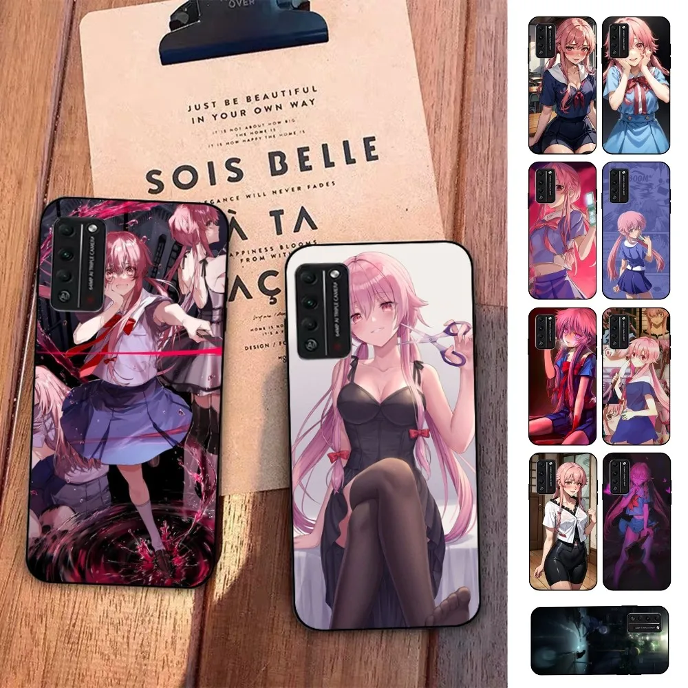

Future Diary Phone Case For Huawei Honor 10 lite 9 20 7A 9X 30 50 60 70 pro plus Soft Silicone Cover