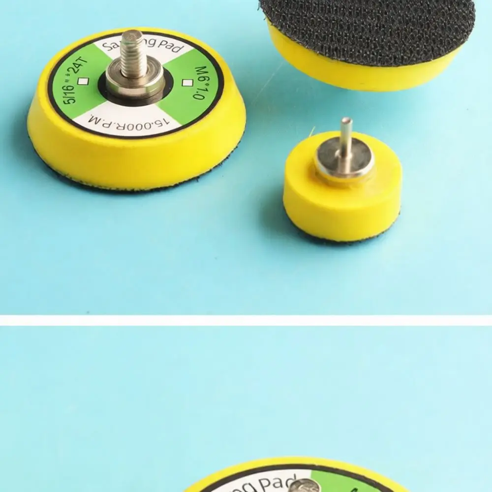 Self Adhesive Sanding Disc Holder 1inch 2inch Flocking Backing Plate For Power Rotary Tool Grinder Car Polishing Accessories