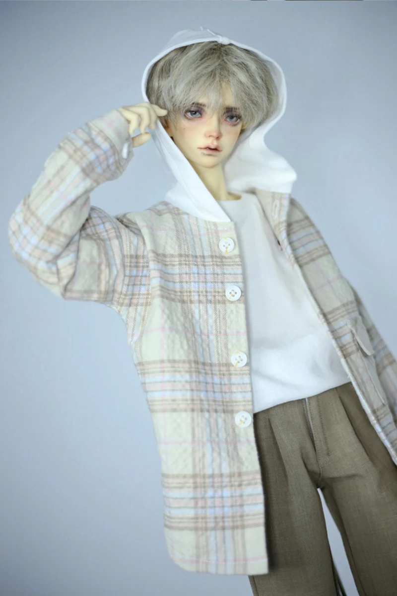 1/4 1/3 Scale BJD Clothes Hoodies Cardigan Jacket Shirt Tops For BJD/SD MSD SD13 Big Girl SSDF ID75 Uncle Doll Accessories C2137