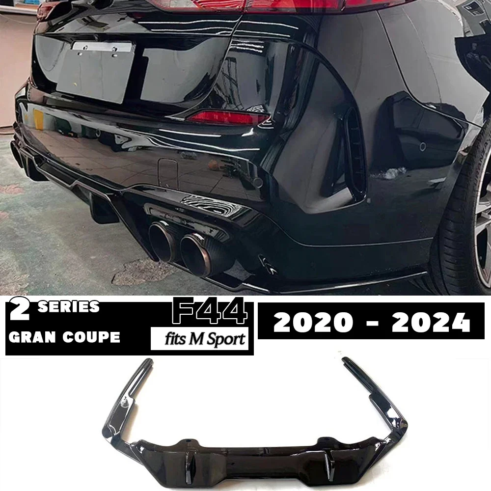 Carbon Rear Bumper Diffuser for 2020 - 2024 BMW 2 Series F44 Gran Coupe 4-Door M Sport 216i 218i 220i 228i M235i 216d 218d 220d