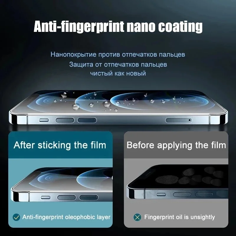3Pcs Soft Hydrogel Film For iPhone 17 16 15 14 13 12 11 Pro Max XS XR X 15 Plus Protective Silicone Screen Protector view 2
